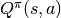 Q^\pi(s,a)