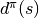 d^\pi(s)